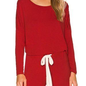 eberjey pajamas - Size Small - Gisele The Slouchy Set Ribbon